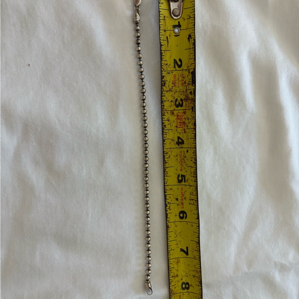 Milor Italy 3.5mm Ball 925 Sterling Bracelet 7g 8” - Picture 3 of 7
